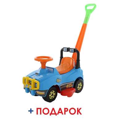 Изображение Автомобиль Джип-каталка с ручкой Арт. 62901