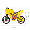 Изображение Каталка-мотоцикл "МХ" (Жёлтая) Арт. 80578
