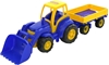 Изображение "Чемпион", трактор с ковшом и прицепом ( в сеточке) Арт.0520