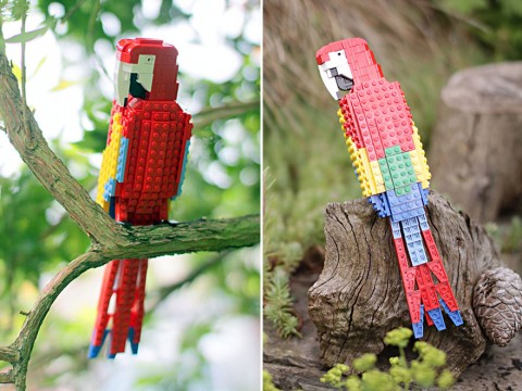 Lego птица